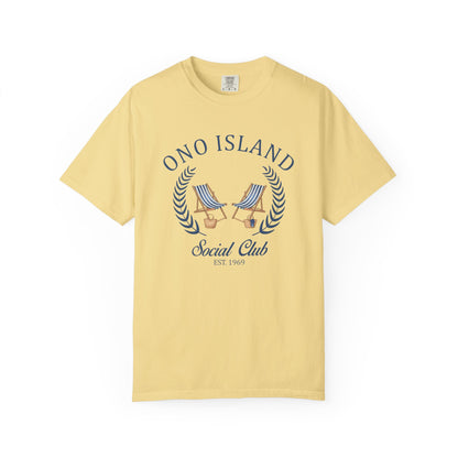 Ono Island Social Club Tee - Comfort Colors