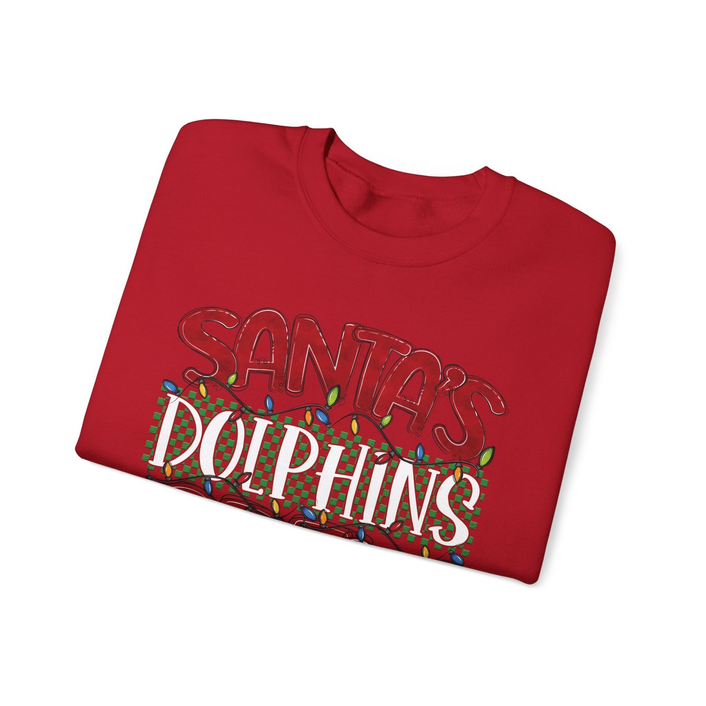 Santa's Dolphins Crew - Gildan
