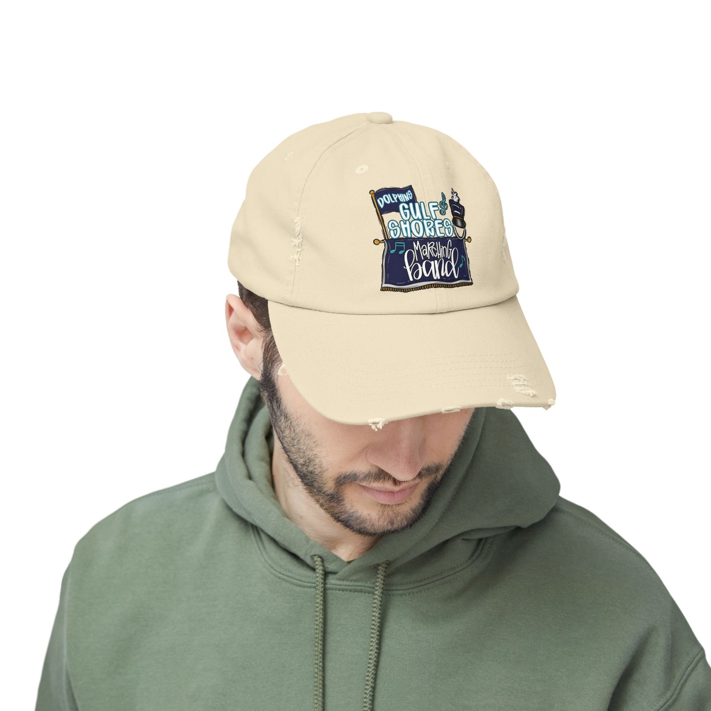 GS Marching Band Distressed Cap