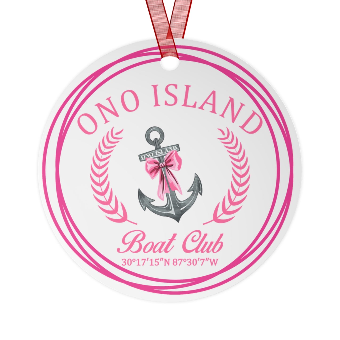 Ono Island Boat Club Ornament