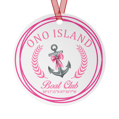 Ono Island Boat Club Ornament