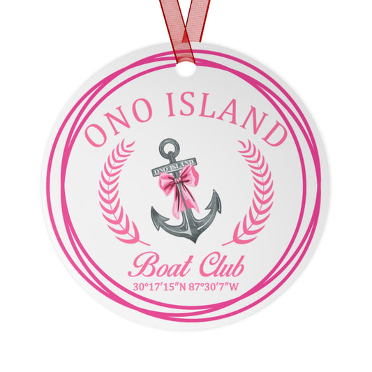 Ono Island Boat Club Ornament