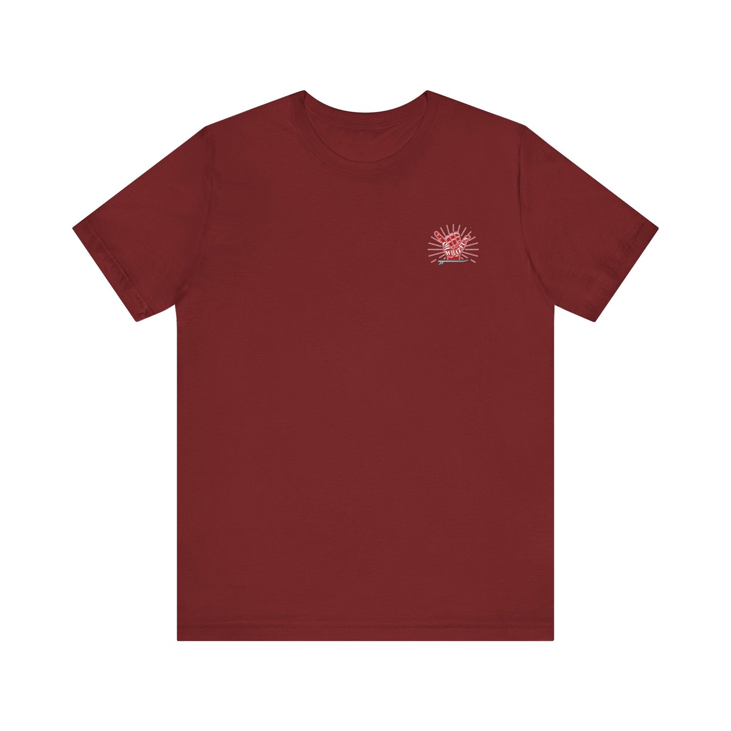 Adult Christmas Surfing Tee - Bella Canvas