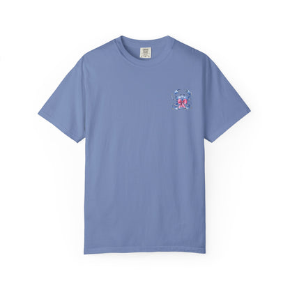 Adult Ono Island Preppy Crab Tee - Comfort Colors
