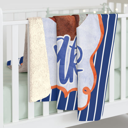 Makos Coquette Style Sherpa Blanket