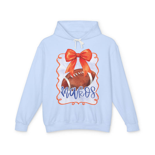 Adult Makos Watercolor Coquette Hoodie - Comfort Colors