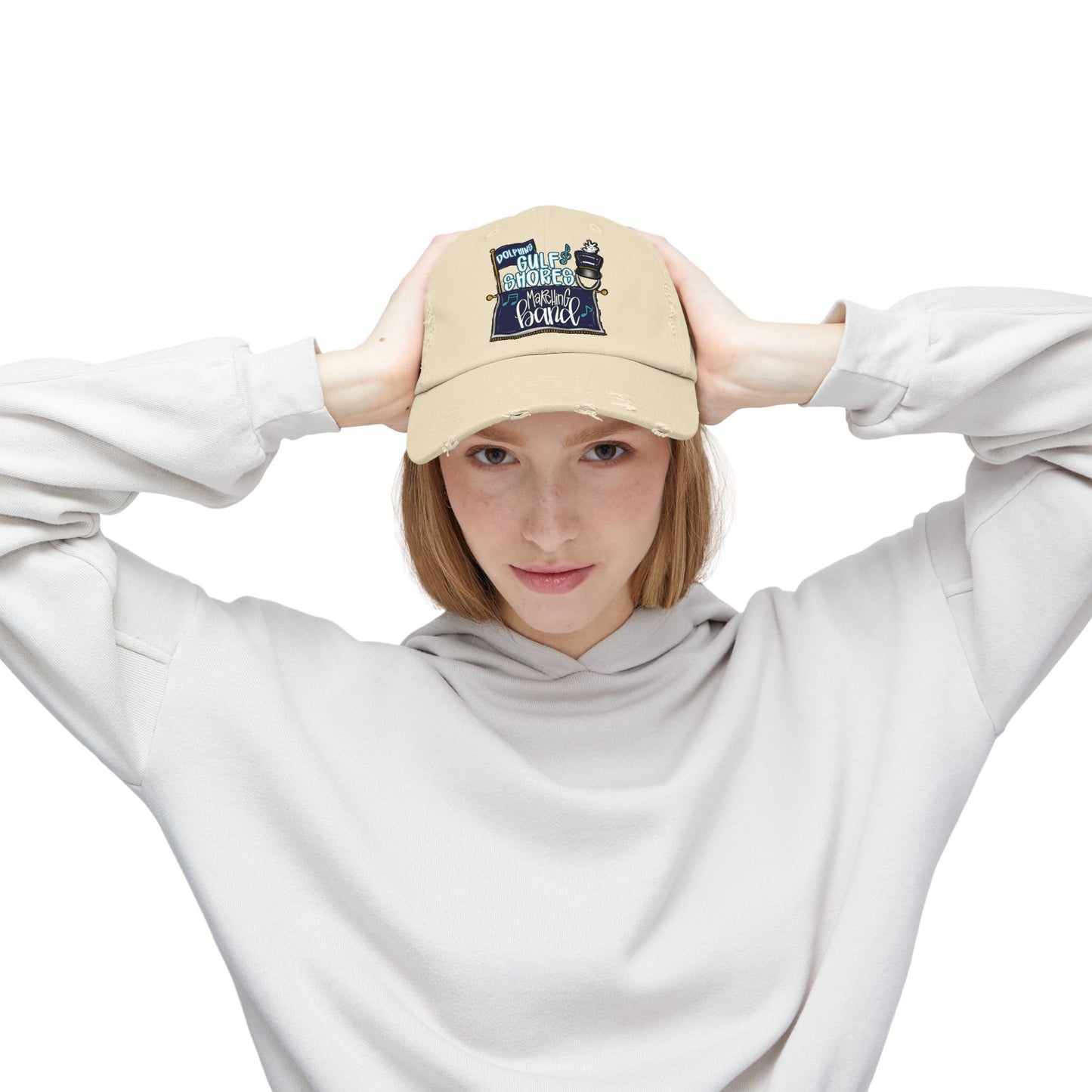 GS Marching Band Distressed Cap