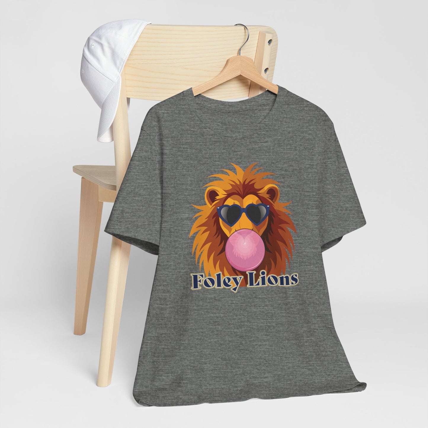 Adult Lions Bubble Poppin Tee - Bella Canvas