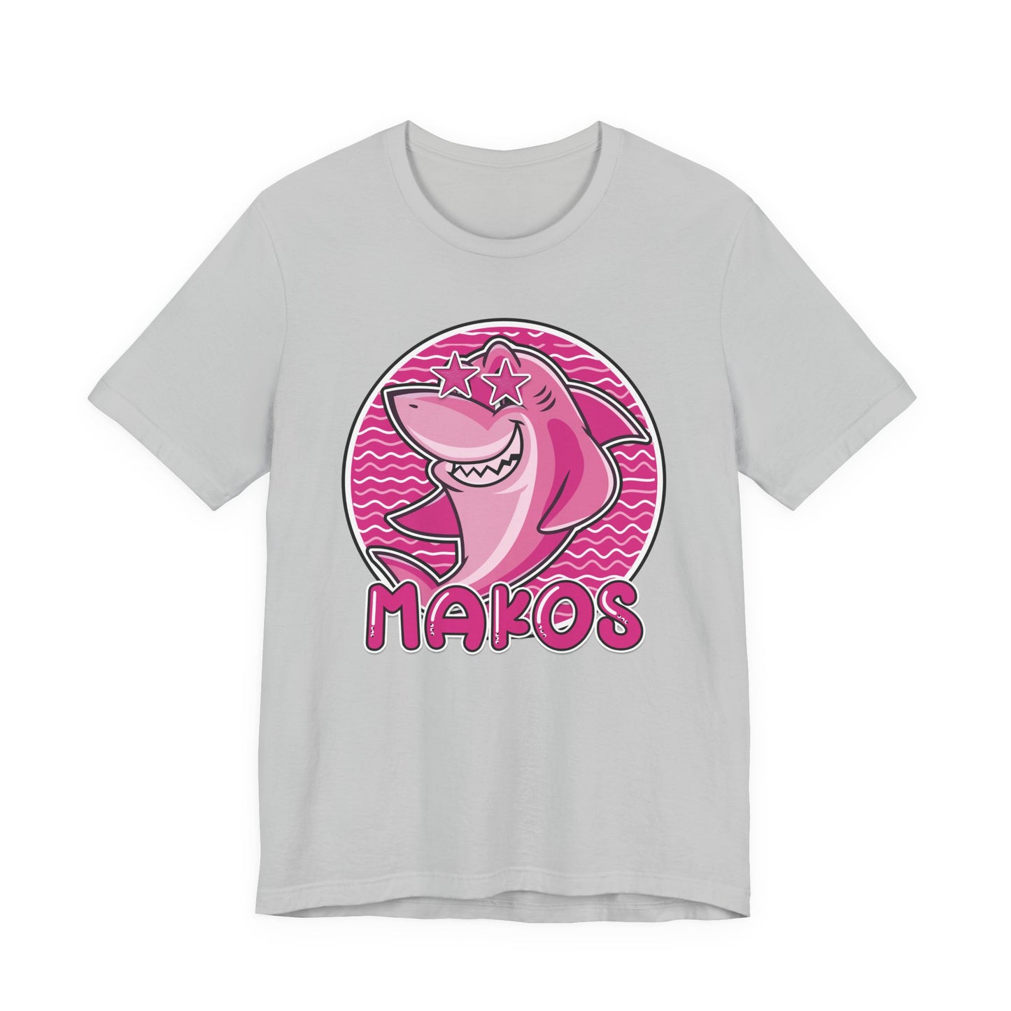 Adult Preppy Makos Tee - Bella Canvas