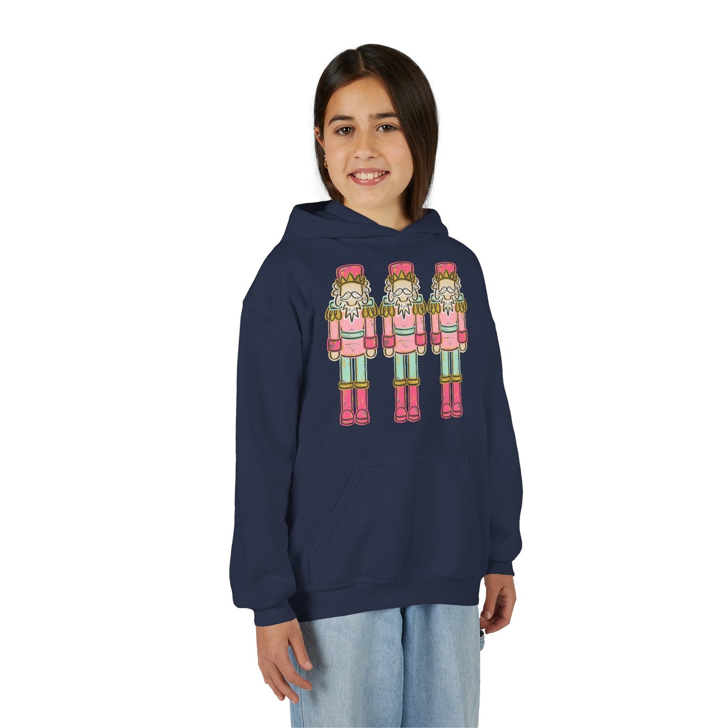 Pastel Nutcrackers Hoodie - Gildan