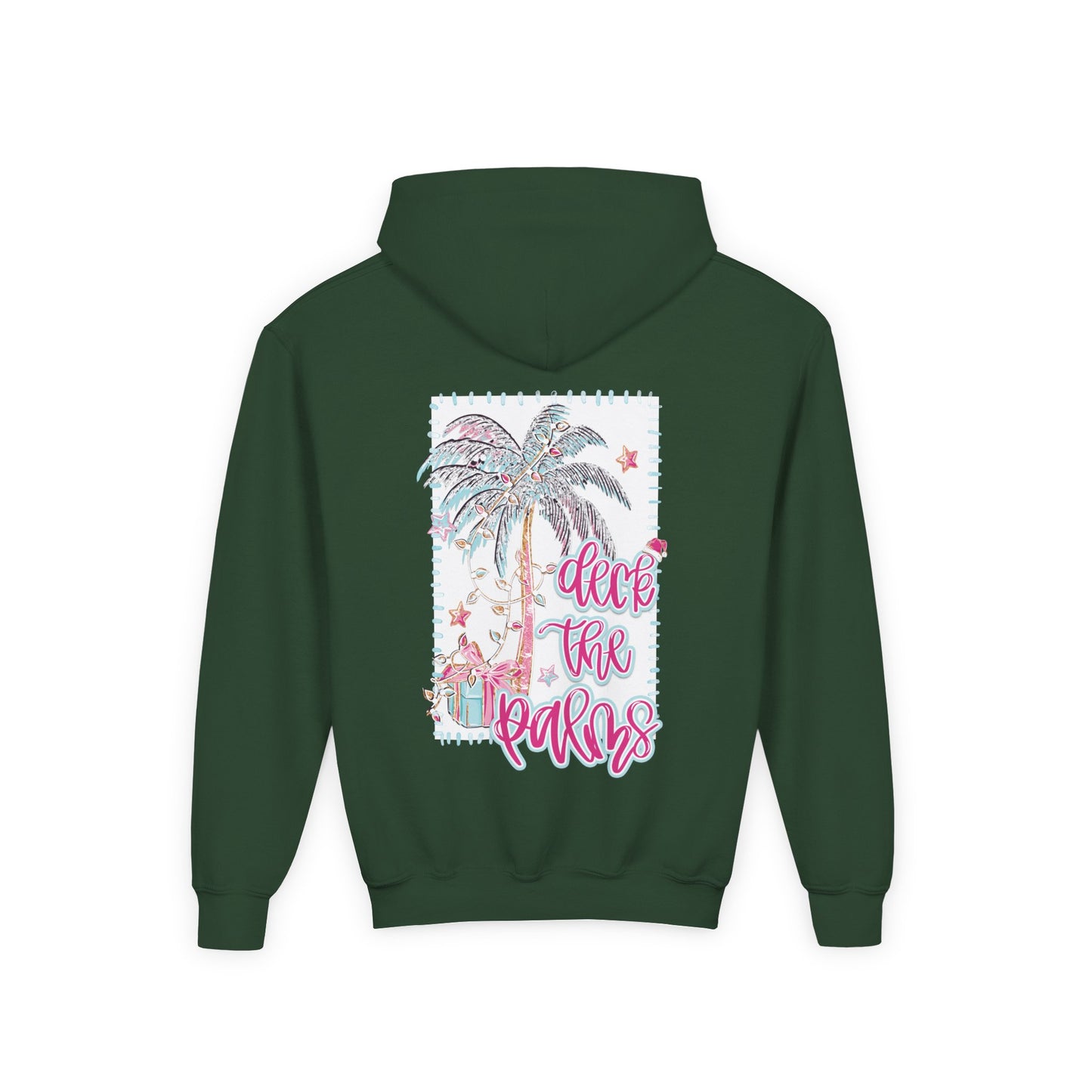 Deck the Palms Hoodie - Gildan