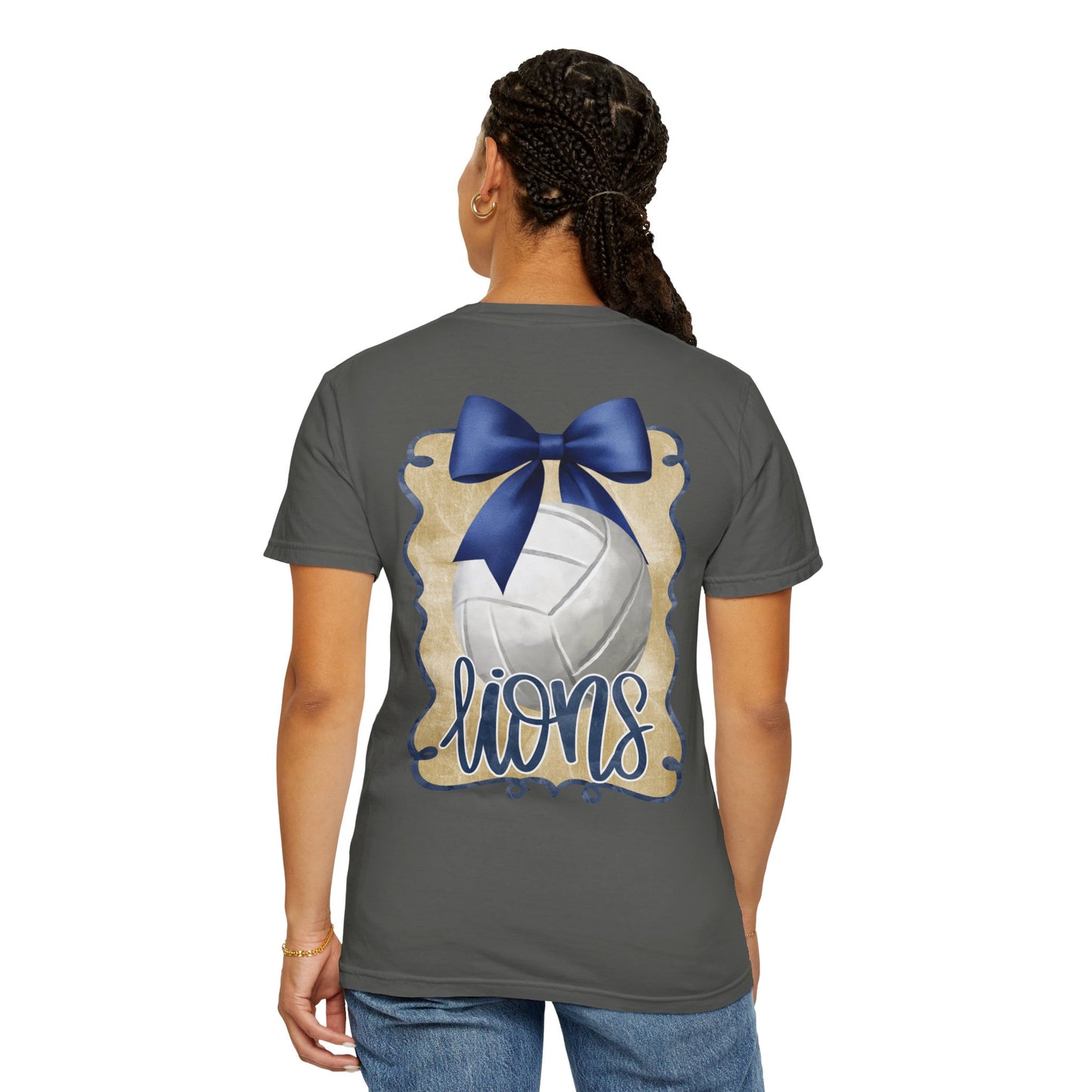 Foley Lions Coquette Volleyball 2 Sided - Comfort Colors
