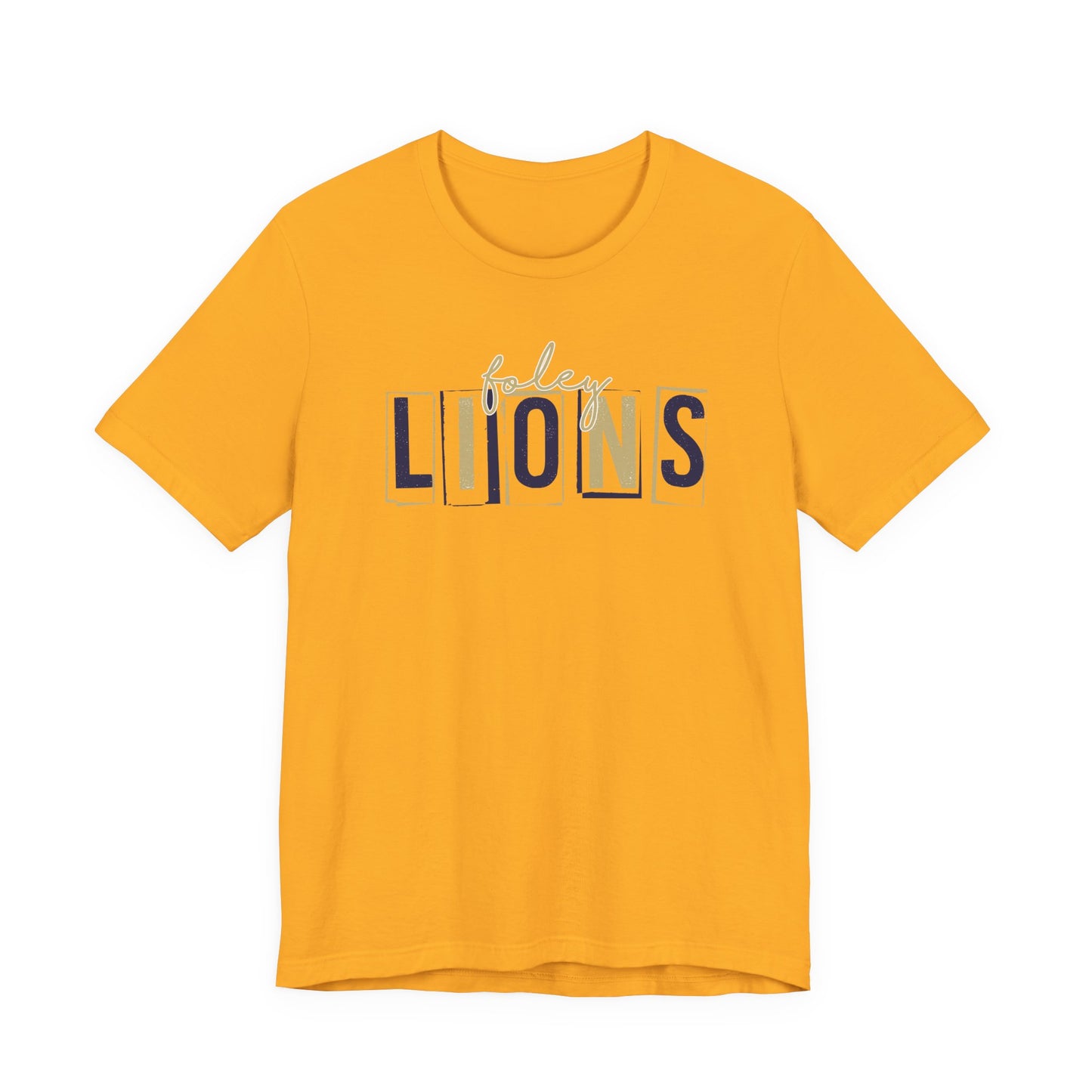 Foley Lions Boxy Tee - Bella Canvas