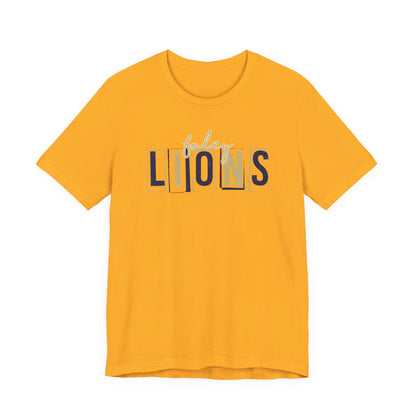 Foley Lions Boxy Tee - Bella Canvas