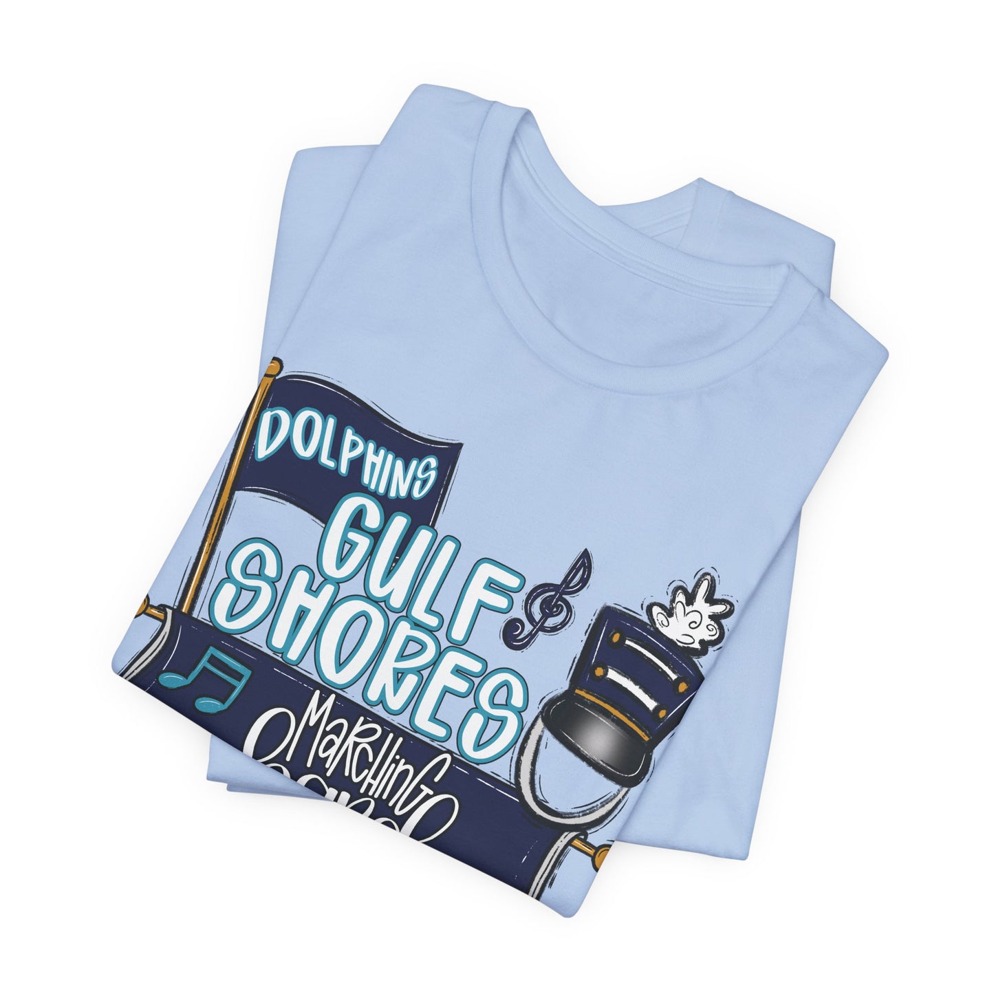 Adult Gulf Shores Band Mom Tee - Bella Canvas