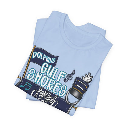 Adult Gulf Shores Band Mom Tee - Bella Canvas