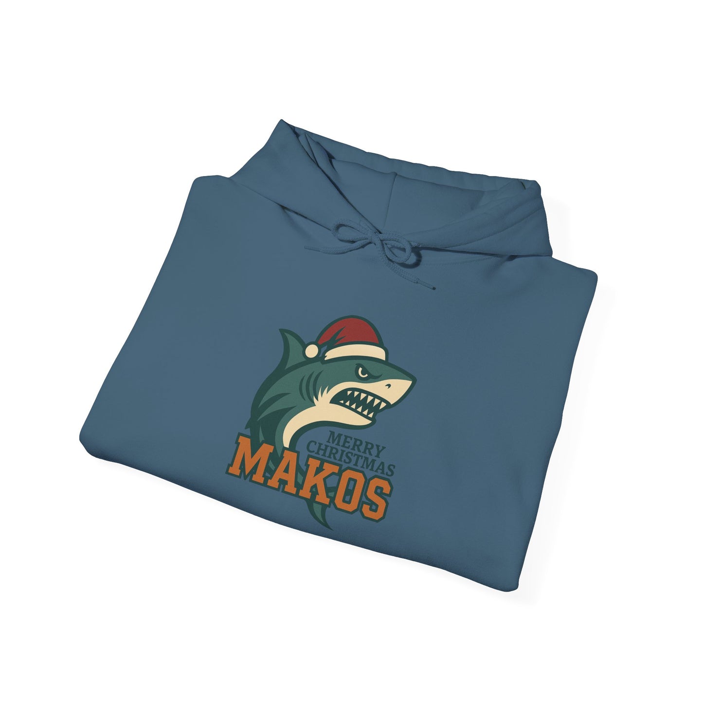 Merry Christmas Makos Hoodie - Gildan