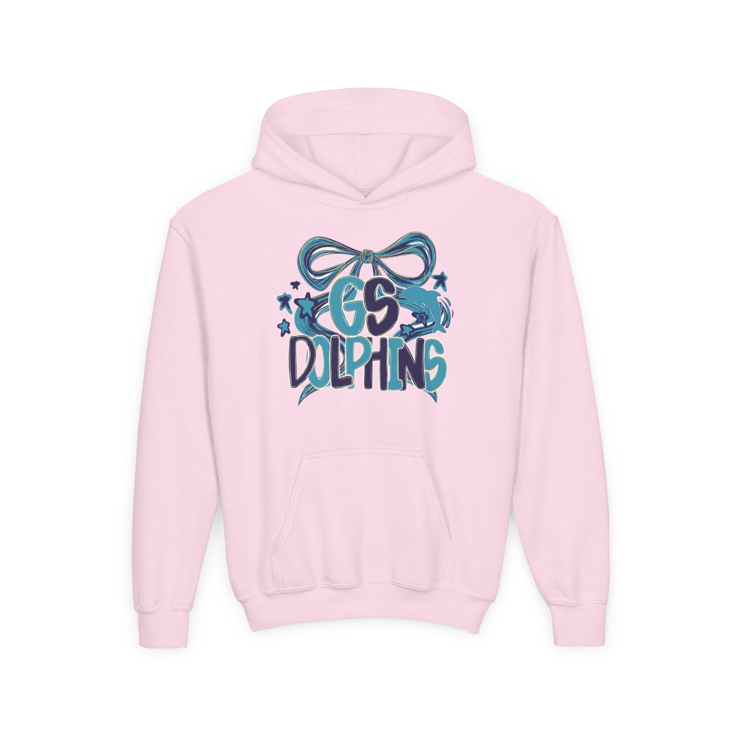 GS Dolphins Youth Hoodie - Gildan