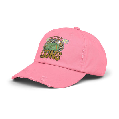 Lions Friday Night Lights Unisex Distressed Cap