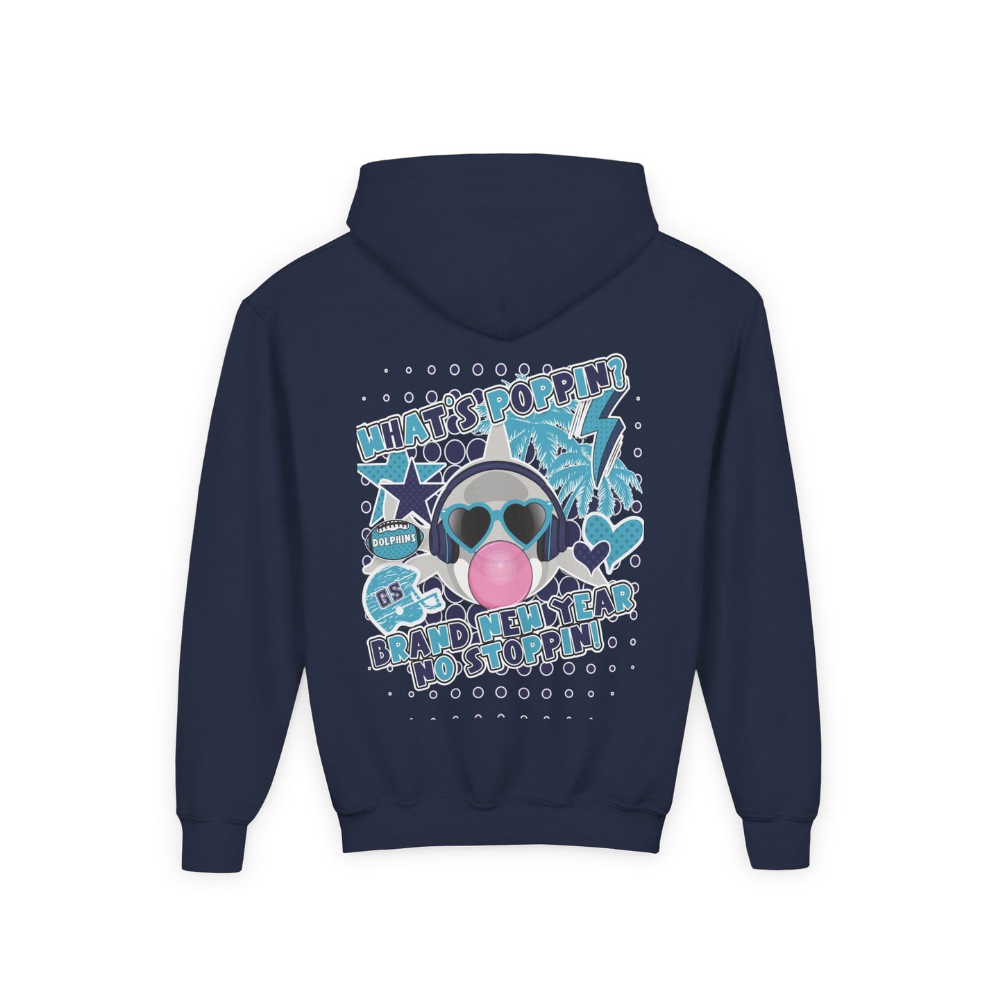 Youth Dolphins 'What's Poppin?' Hoodie