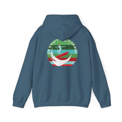 Adult Christmas Surf Hoodie - Gildan