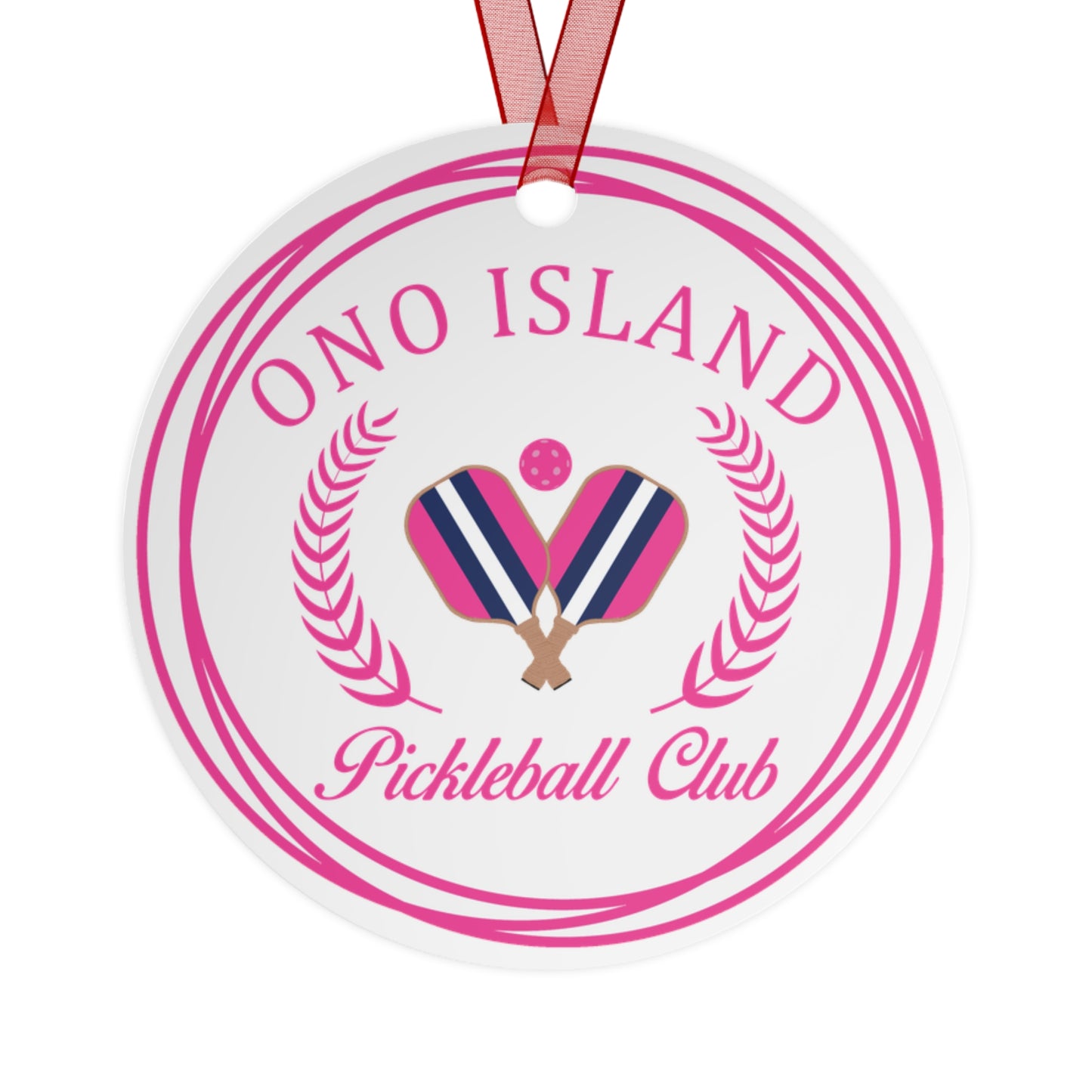 Ono Island Pickleball Club Ornament