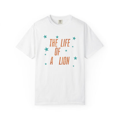 Adult Life of a Lion Faux Glitter - Comfort Colors