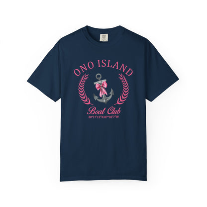 Ono Boat Club Anchor - Comfort Colors