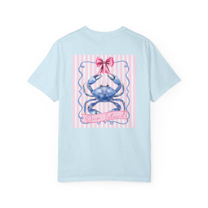 Adult Ono Island Preppy Crab Tee - Comfort Colors