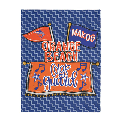 Makos Color Guard Plush Blanket