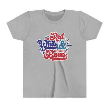 Youth Red White & Bows Tee
