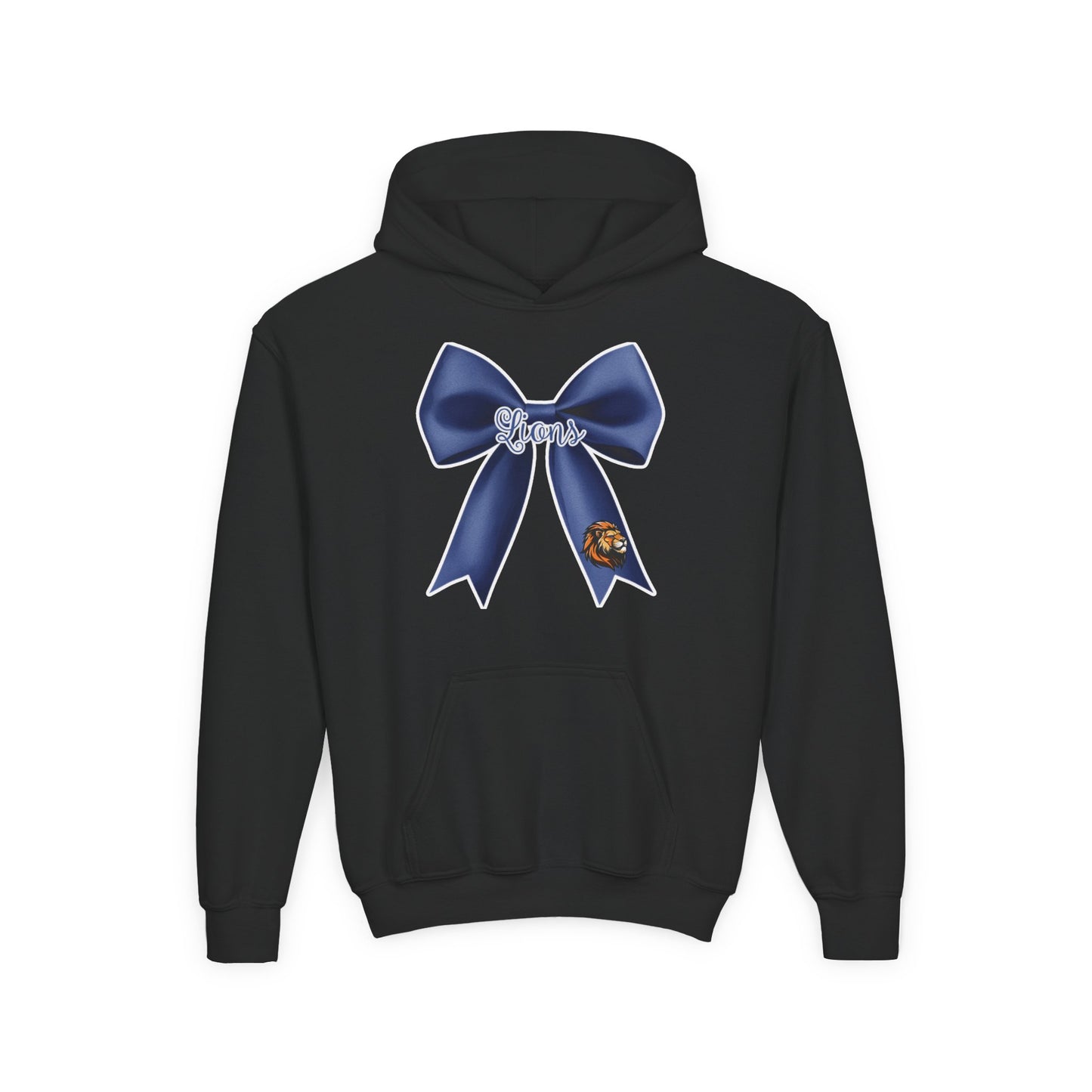 Youth Lions Ribbon Hoodie