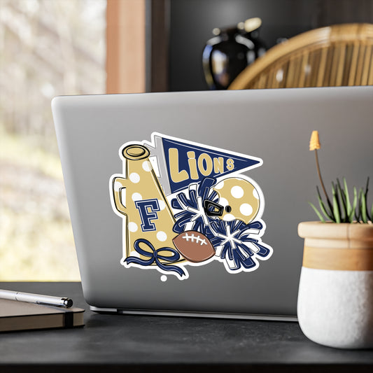 Lions Mega Team Spirit Stickers