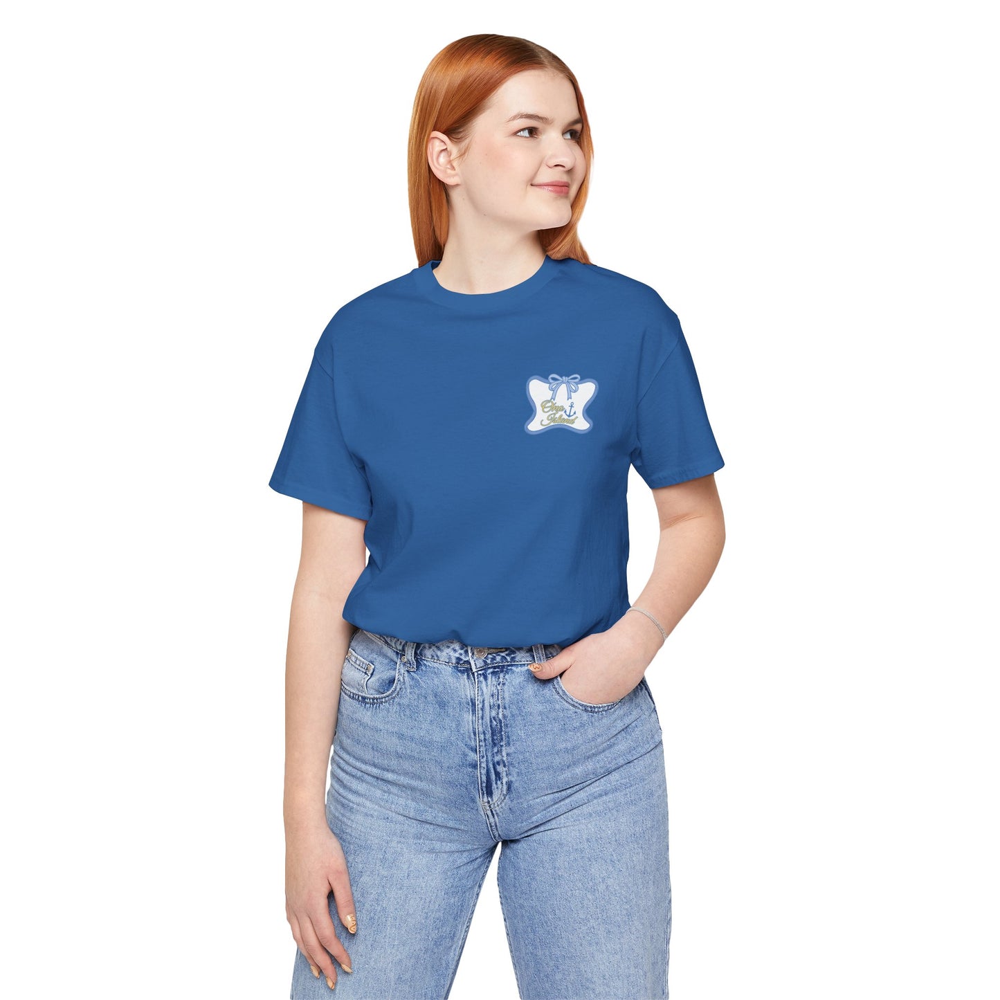 Adult Coquette Sailboat Tee - Bella Canvas
