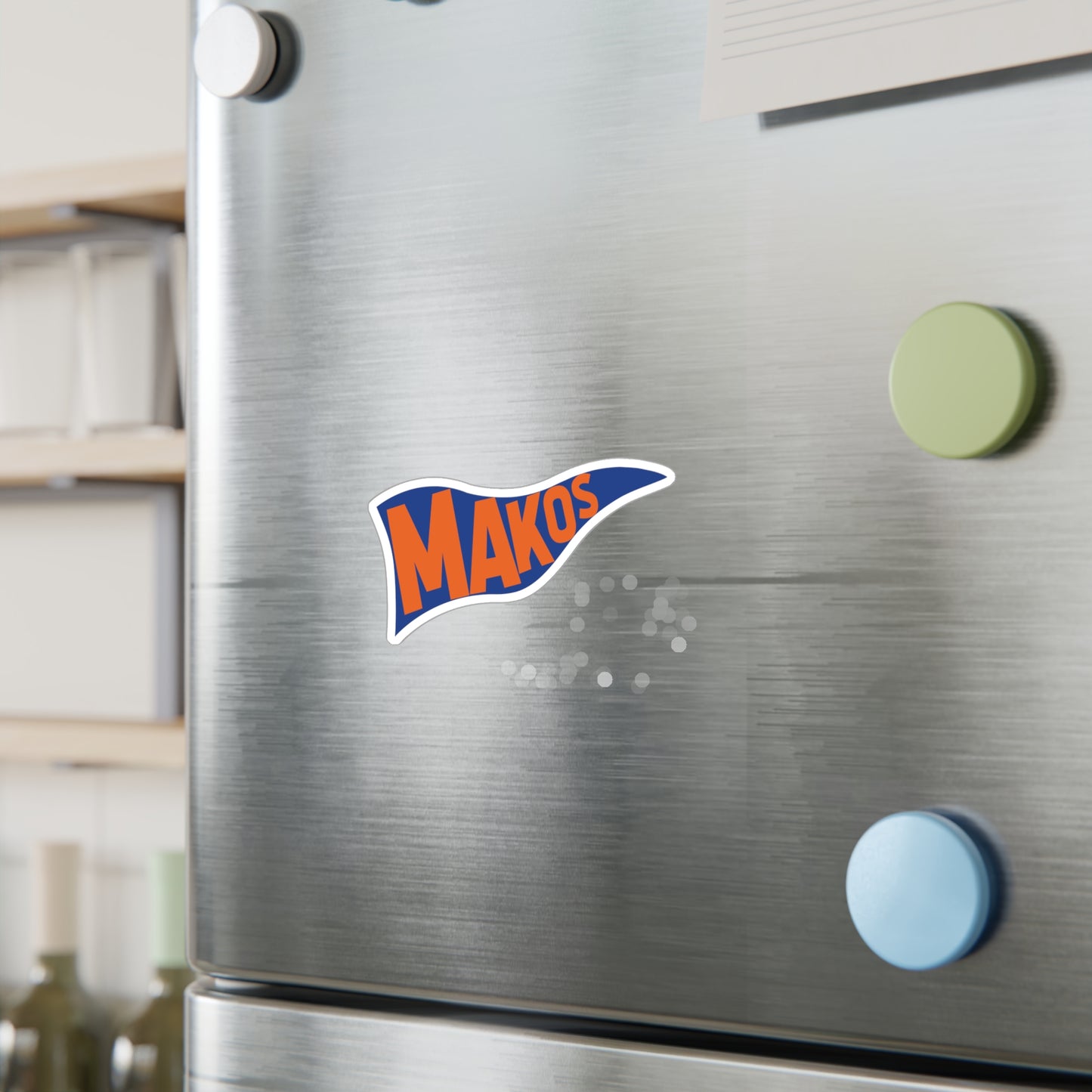 Makos Pennant Vinyl Decals