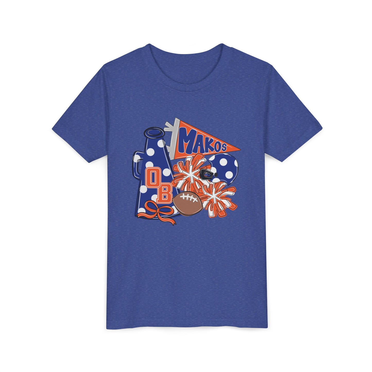 Youth Makos Football Spirit Tee
