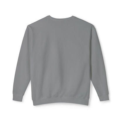 Adult Life of a Dolphin Faux Glitter Sweatshirt - Comfort Colors