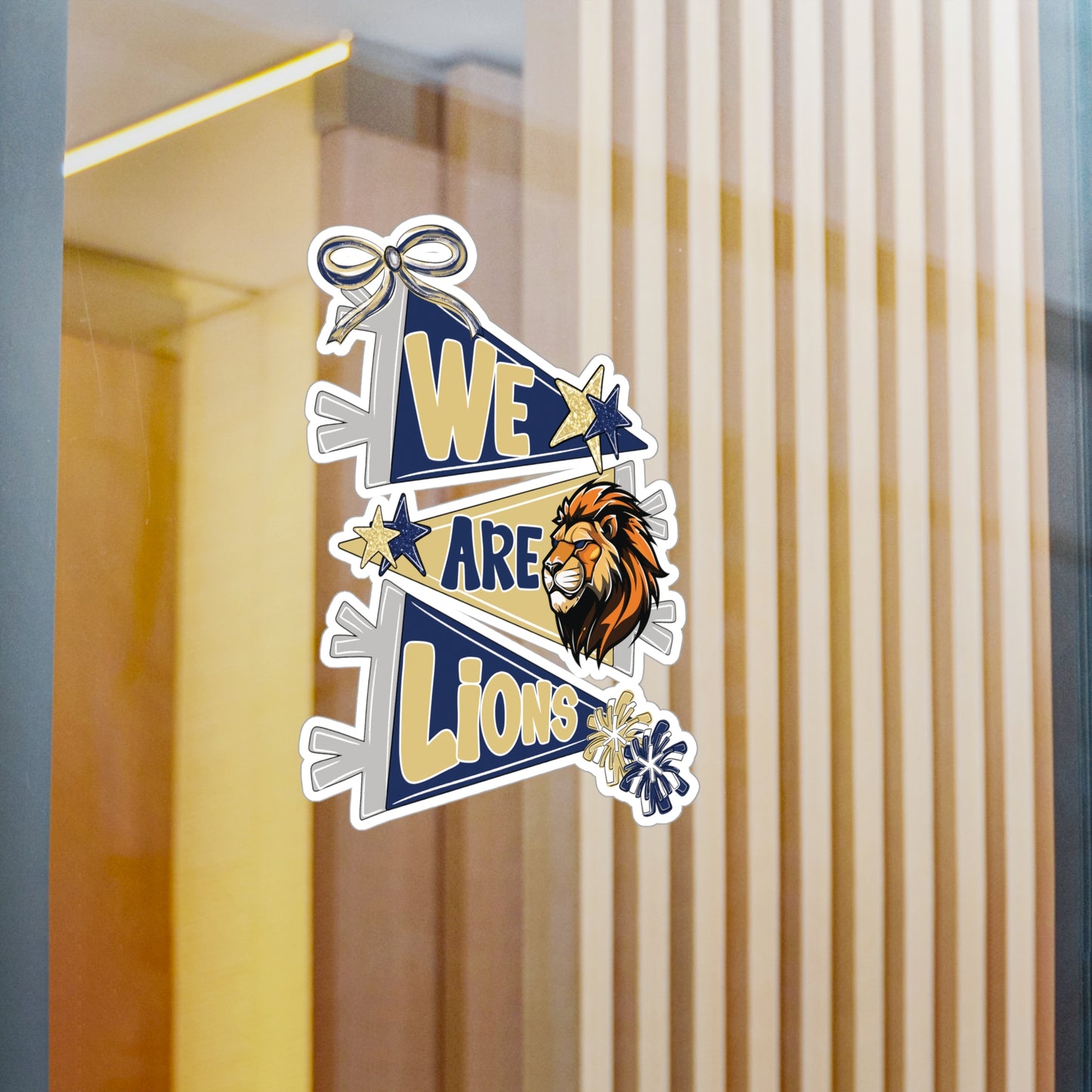 We Are Lions Vinyl Decals