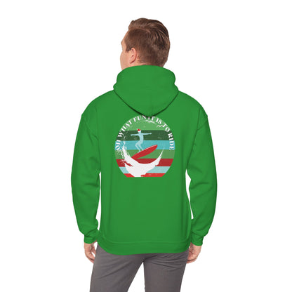 Adult Christmas Surf Hoodie - Gildan