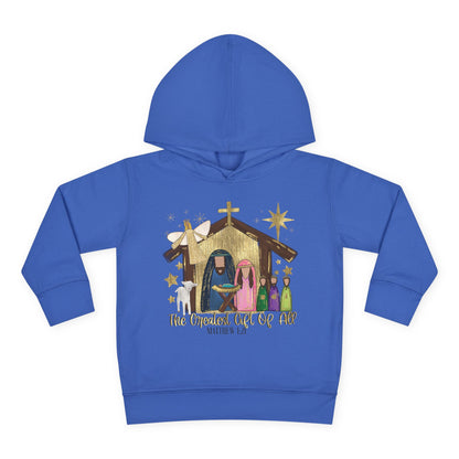 "The Greatest Gift of All" Toddler Hoodie