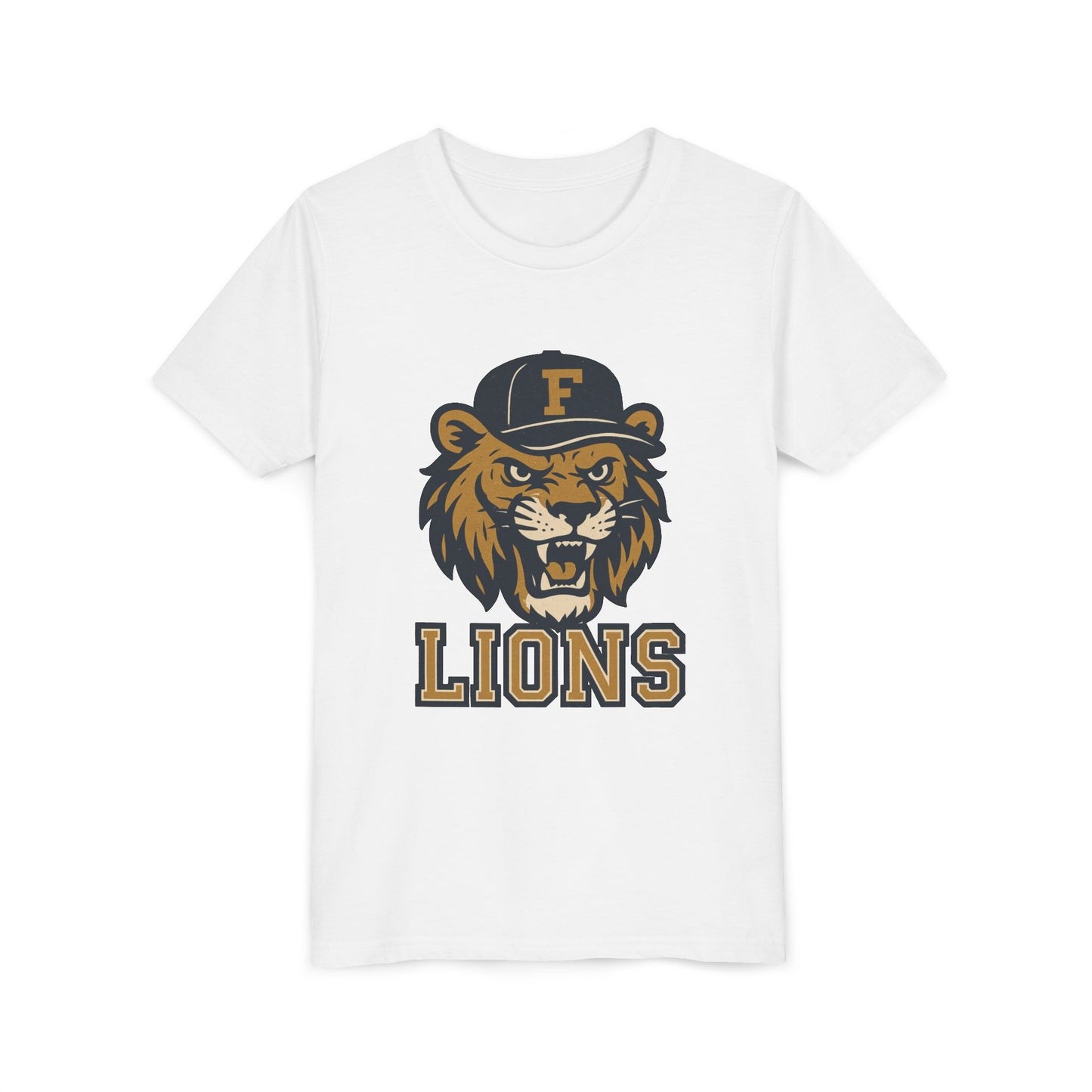 Youth Retro Roaring Lions Tee - Bella Canvas