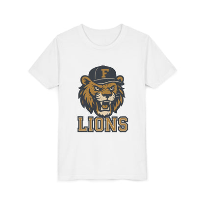 Youth Retro Roaring Lions Tee - Bella Canvas