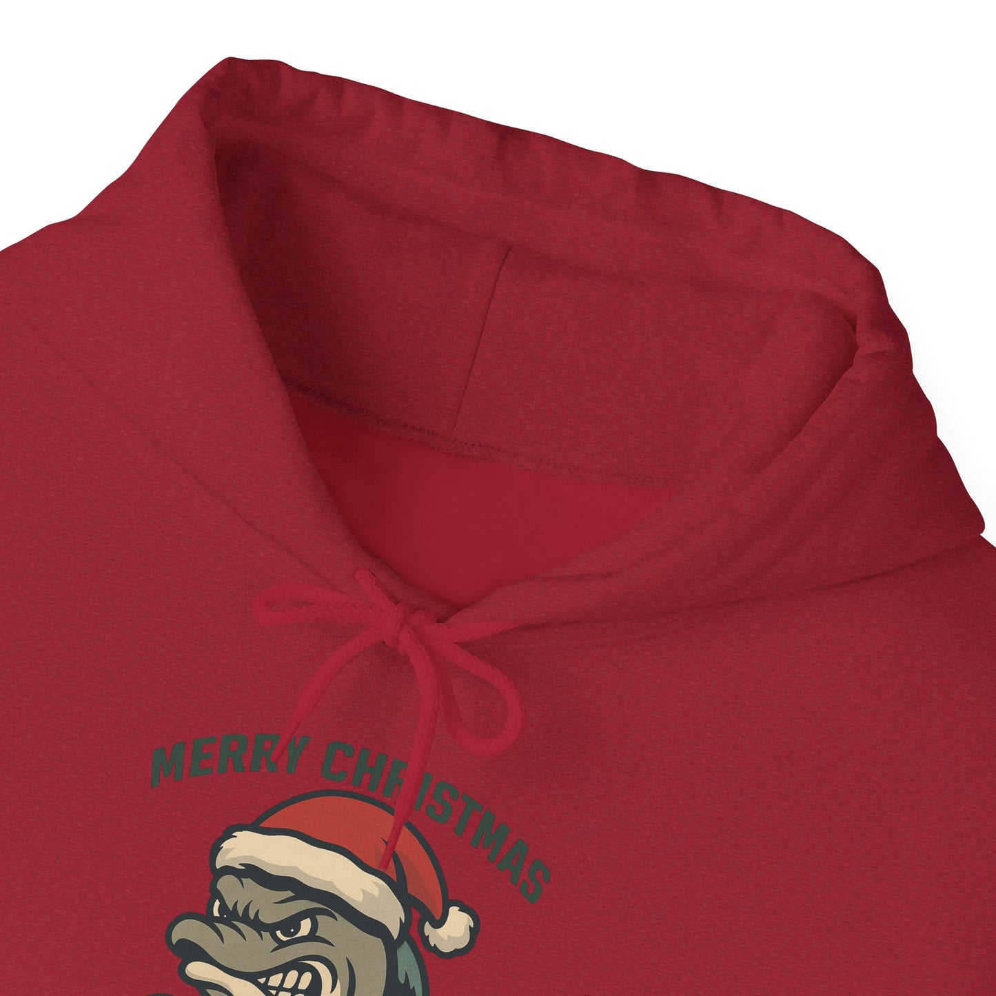 Merry Christmas Dolphin Hoodie - Gildan