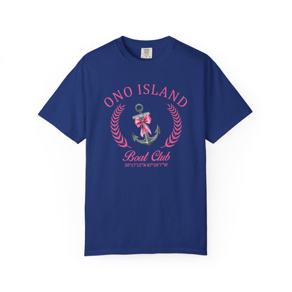 Ono Boat Club Anchor - Comfort Colors