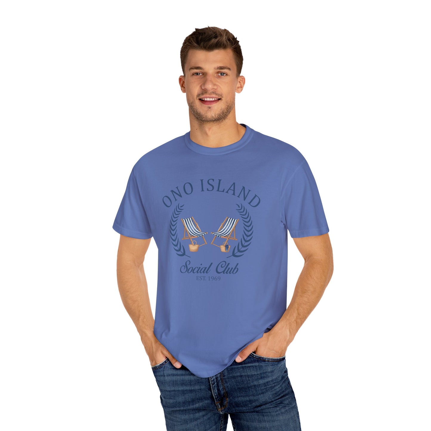 Ono Island Social Club Tee - Comfort Colors