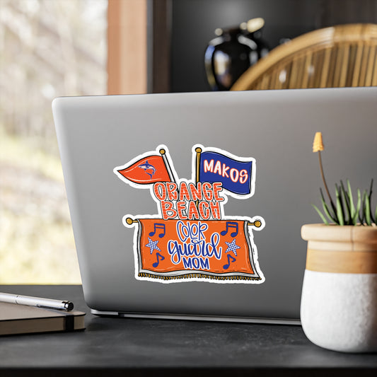 Makos Color Guard Mom Vinyl Decal