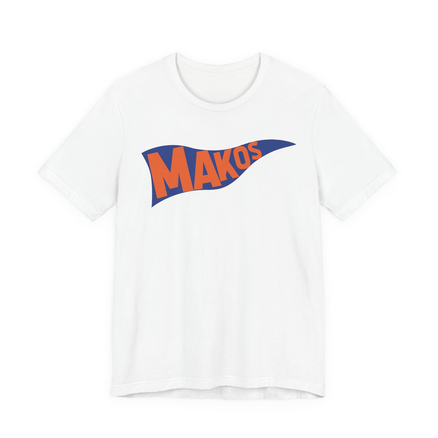 Adult Makos Pennant Unisex Jersey Tee - Bella Canvas