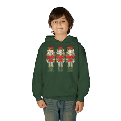 Red/Green Nutcracker Hoodie - Gildan