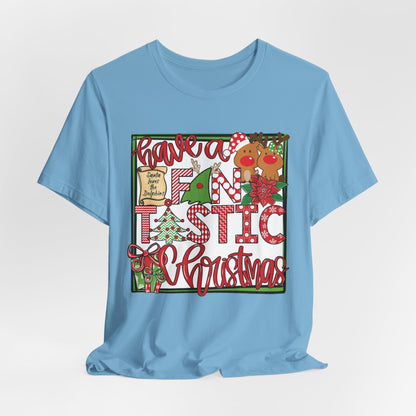 Dolphins Fintastic Christmas - Bella Canvas