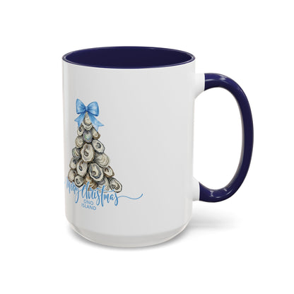 Ono Island Christmas Oyster Tree Mug